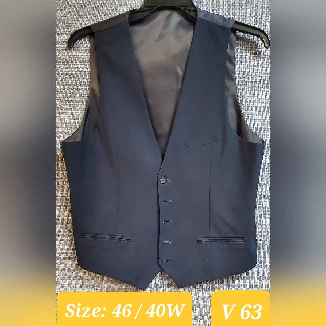 Mens Vest  Size 46  40w  Brand New  V  63